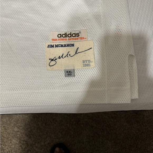 pre owned JIM MCMAHON’ S 1981 BYU COLLEGIATE JERSEY!! Size 54   #50​ - Picture 3 of 4